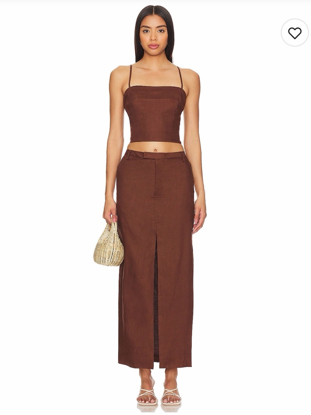 Bardot x Revolve Sita Top and Maxi Skirt